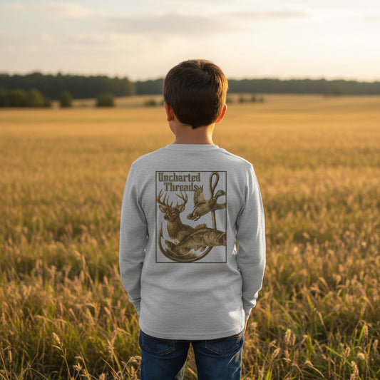 Youth Hunting and Fishing LS Tee