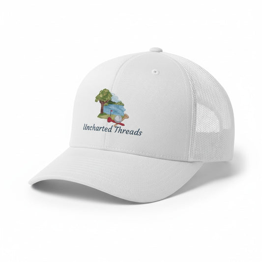 Embroidered Golf Trucker Cap