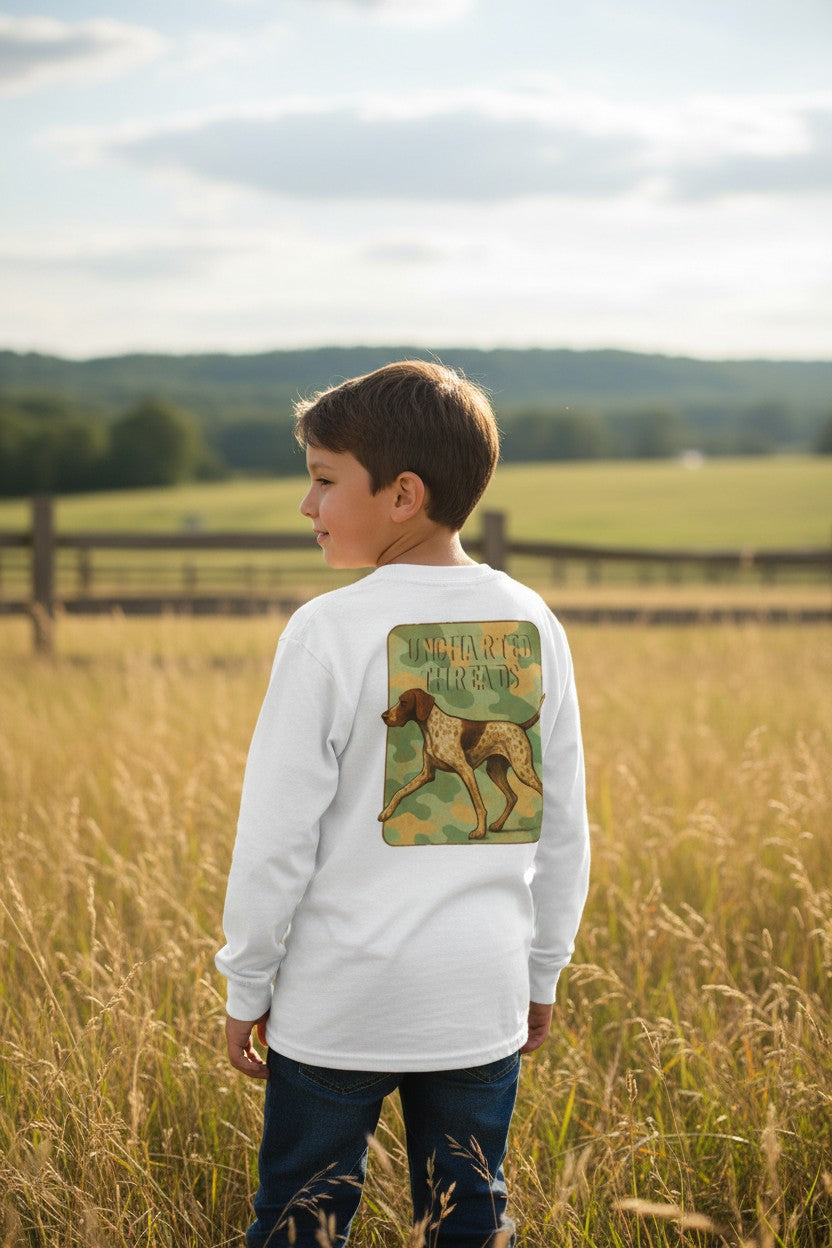 Youth Vintage Pointer LS Tee
