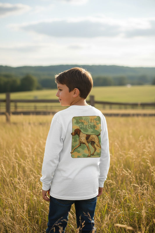 Youth Vintage Pointer LS Tee