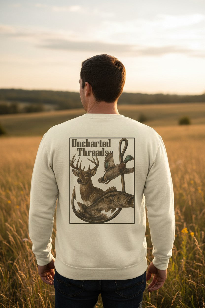 Hunting and Fishing Crewneck Sweatshirt
