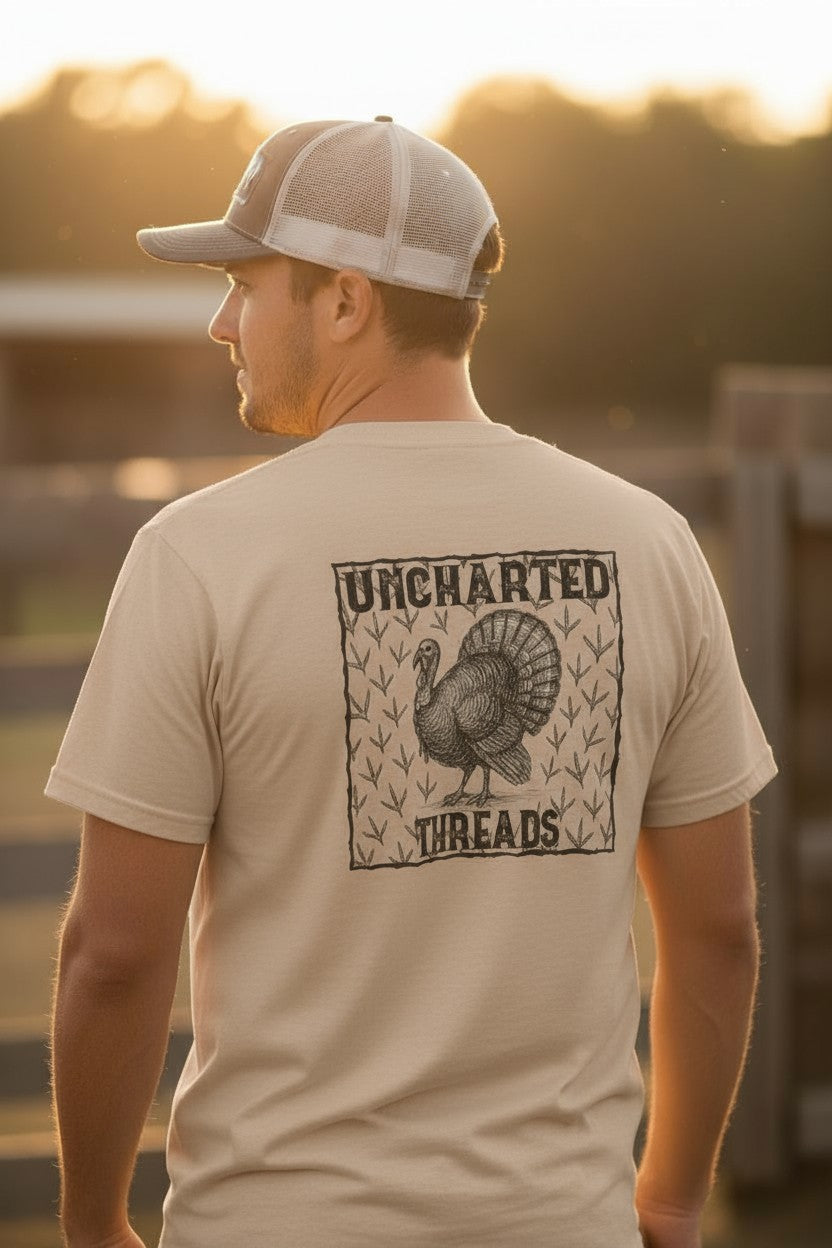 Turkey Print SS Tee
