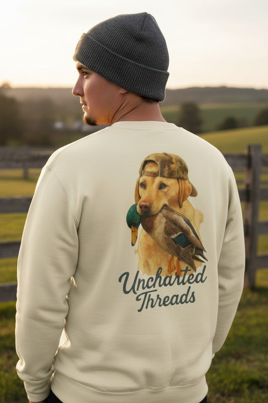 Yellow Labrador Crewneck Sweatshirt