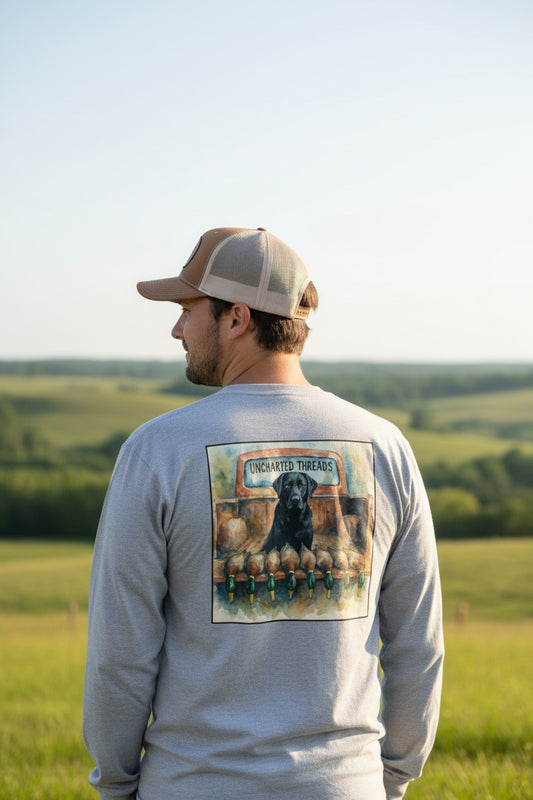 Labrador Mallard Hunting LS Tee