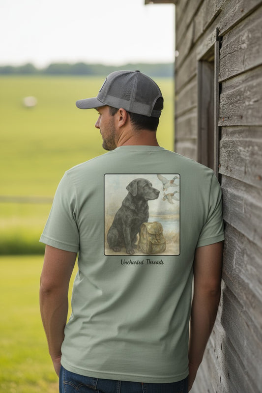 Labrador Camo Backpack SS Tee