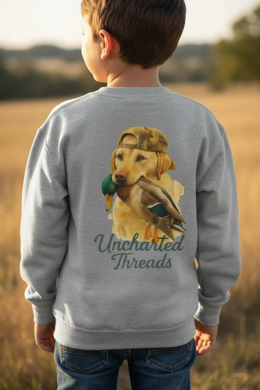 Yellow Labrador Youth Crewneck Sweatshirt