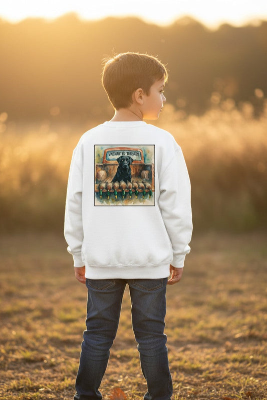 Youth Lab Mallard Hunting Crewneck Sweatshirt